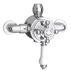 Trafalgar Traditional Luxury Rigid Riser Kit With Diverter + Dual Exposed Shower Valve 9 Trafalgar Traditional Luxury Rigid Riser Kit With Diverter + Dual Exposed Shower Valve -Shower Baths Discount trafalgartraditionalluxuryrigidriserkitwithdiverterdualexposedshowervalvend2