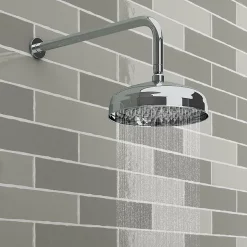 Trafalgar Traditional Concealed Individual Stop Tap + Thermostatic Control Valve With 8" Shower Head 9 Trafalgar Traditional Concealed Individual Stop Tap + Thermostatic Control Valve With 8" Shower Head -Shower Baths Discount traisvpk1 d1