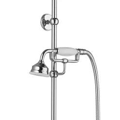 Trafalgar Traditional Deluxe Exposed Shower - Chrome -Shower Baths Discount ttdxc d3