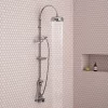 Trafalgar Traditional Deluxe Exposed Shower - Chrome 1 Trafalgar Traditional Deluxe Exposed Shower - Chrome -Shower Baths Discount ttdxcd6