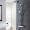 Triton Tees Thermostatic Bar Shower Mixer With Diverter & Kit - Chrome 1 Triton Tees Thermostatic Bar Shower Mixer With Diverter & Kit - Chrome -Shower Baths Discount untebmdiv d5