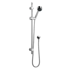 Nuie ABS Round Thermostatic Bar Valve With Modern Slide Rail Kit -Shower Baths Discount vbs001sty042d1