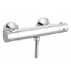 Nuie ABS Round Thermostatic Bar Valve With Modern Slide Rail Kit -Shower Baths Discount vbs001sty042d2