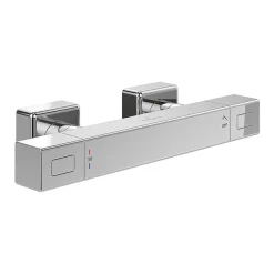 Villeroy & Boch Villeroy And Boch Verve Square Thermostatic Shower Mixer Set -Shower Baths Discount vbsspack8 d1