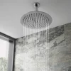 Venice Round Shower System With Concealed Valve + Ceiling Mounted Head -Shower Baths Discount ven1cpkd2