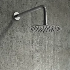 Venice Round Shower System With Concealed Valve + Wall Mounted Head